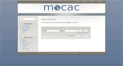 Desktop Screenshot of mocac.com